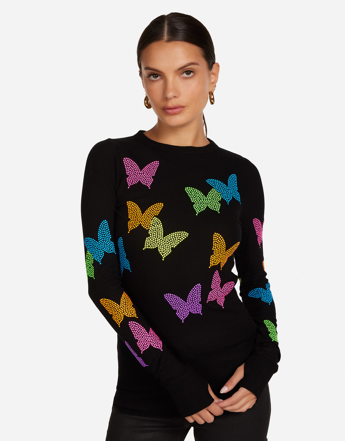 McKinley Neon Stud Butterflies