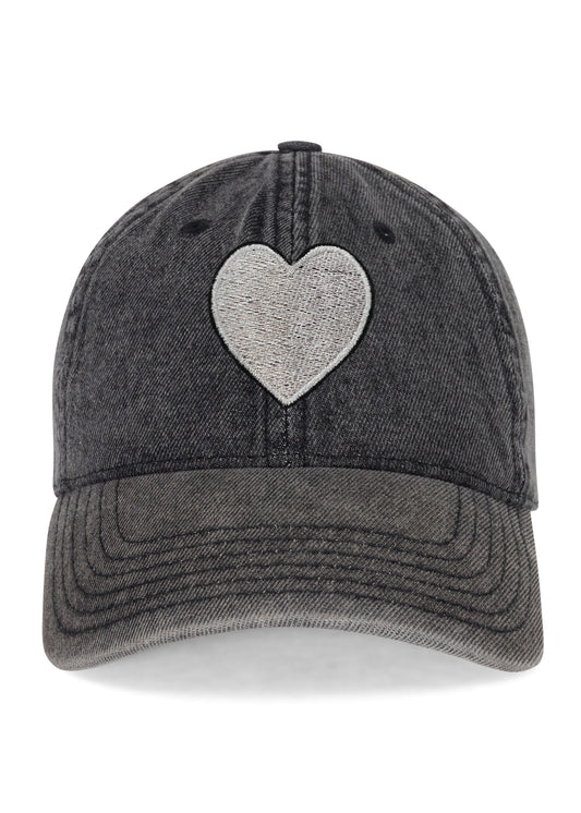Reina Silver Heart Patch
