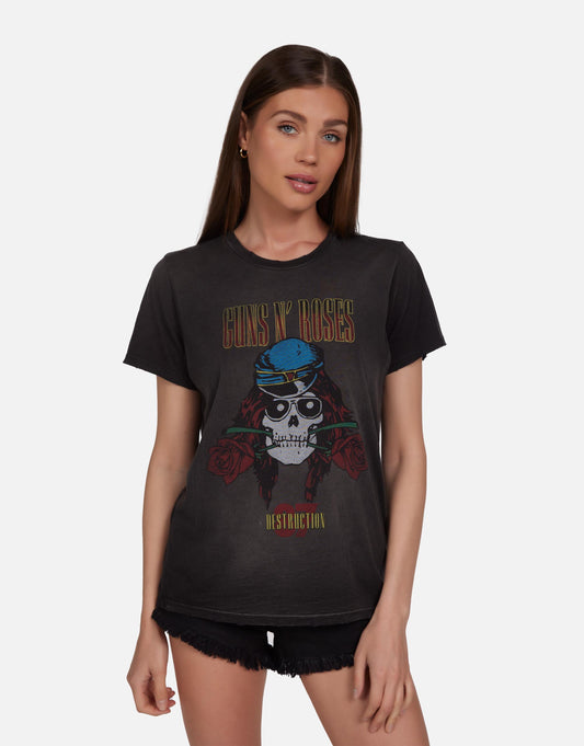 Wolf Guns N' Roses Skull