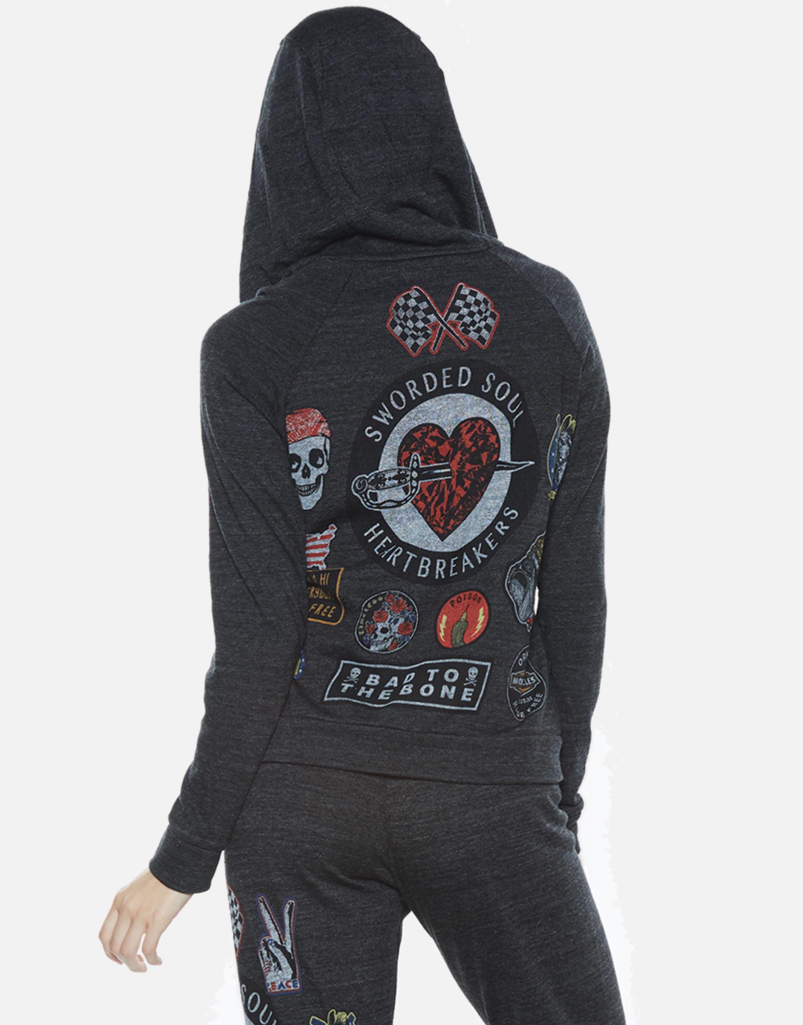 Lauren moshi sales skull sweatshirt