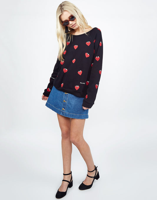 Lauren Moshi Women's Noleta Mini Heartface -