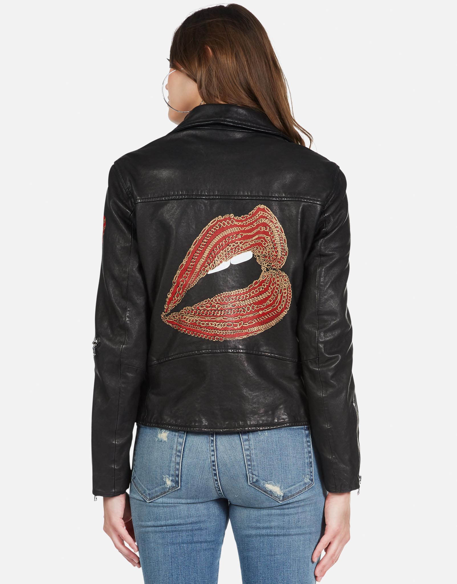 Lauren Moshi Women's Posey Gold Chain Lip -  Lauren Moshi Women's Posey Gold Chain Lip -