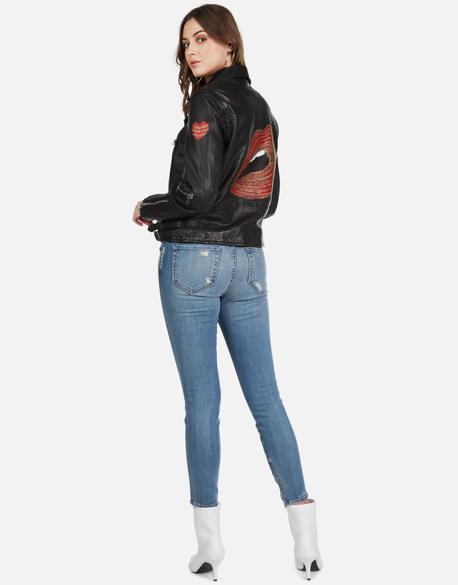 Lauren Moshi Women's Posey Gold Chain Lip -  Lauren Moshi Women's Posey Gold Chain Lip -