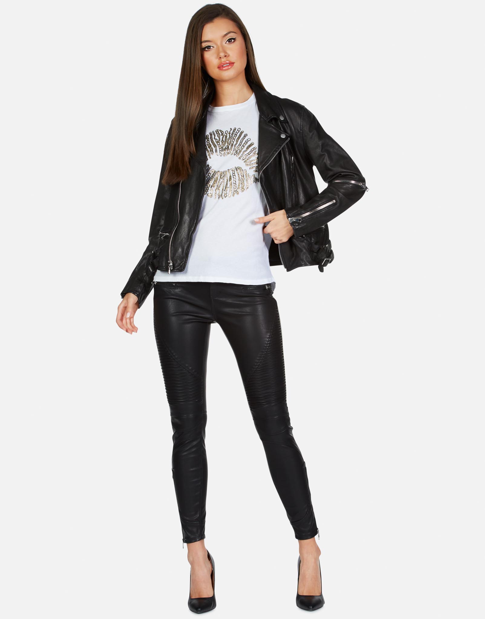 Lauren Moshi Women's X Posey X Gold Chain Kiss -  Lauren Moshi Women's X Posey X Gold Chain Kiss -