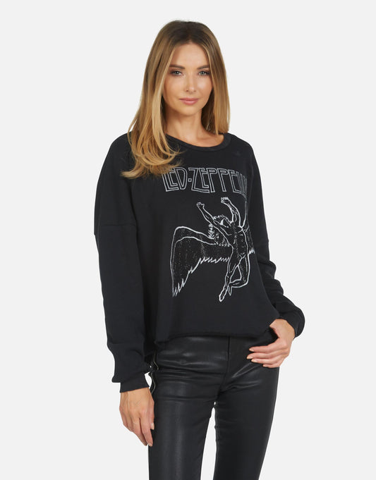 Lauren Moshi X Led Zeppelin Women's Lee Led Zeppelin Outline -