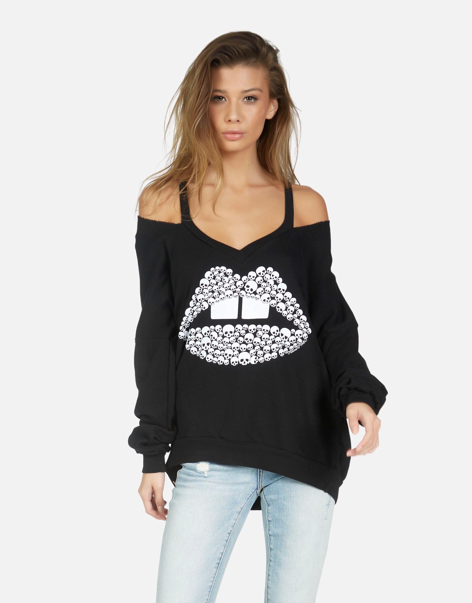 Lauren Moshi Women's Patricia Skull Lip -  Lauren Moshi Women's Patricia Skull Lip -