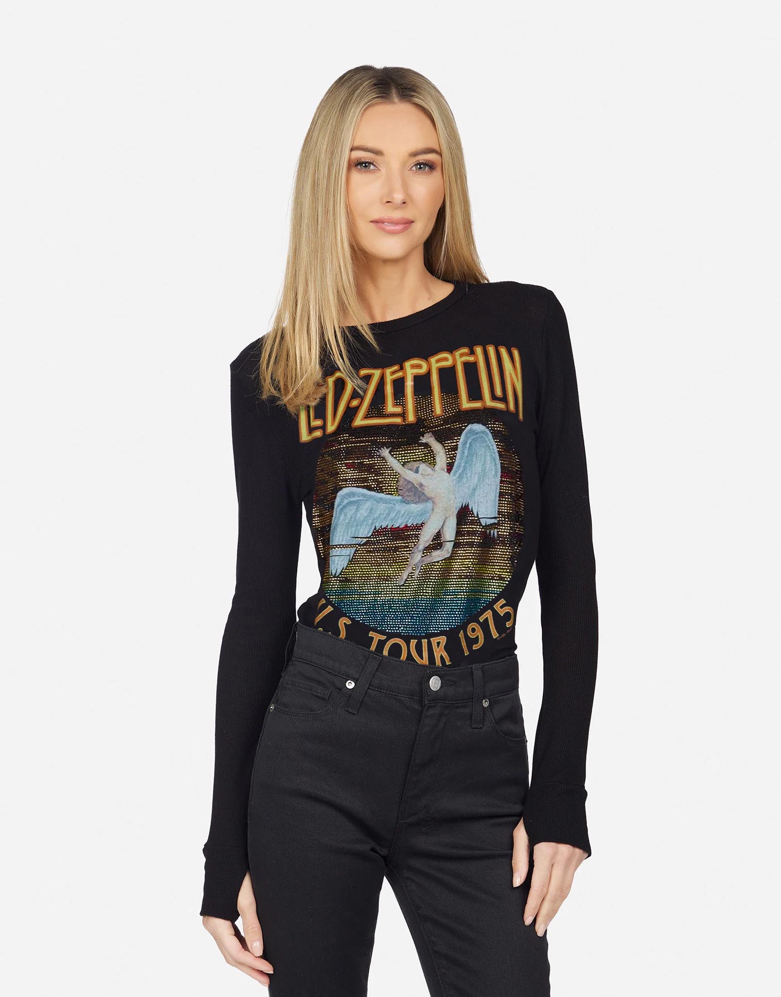 Led zeppelin t shirt discount women