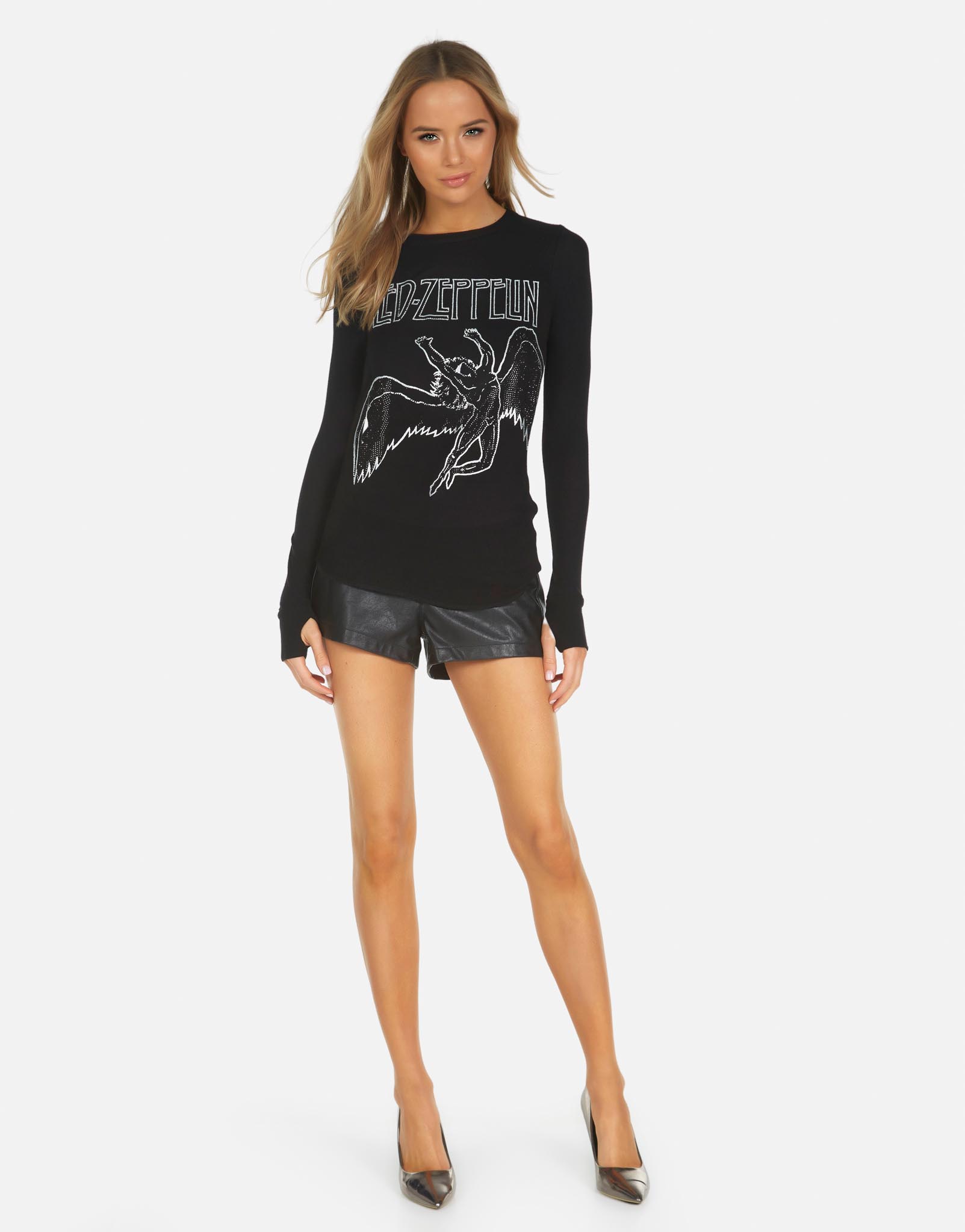 Lauren Moshi X Women's McKinley X Led Zeppelin Outline -  Lauren Moshi X Women's McKinley X Led Zeppelin Outline -