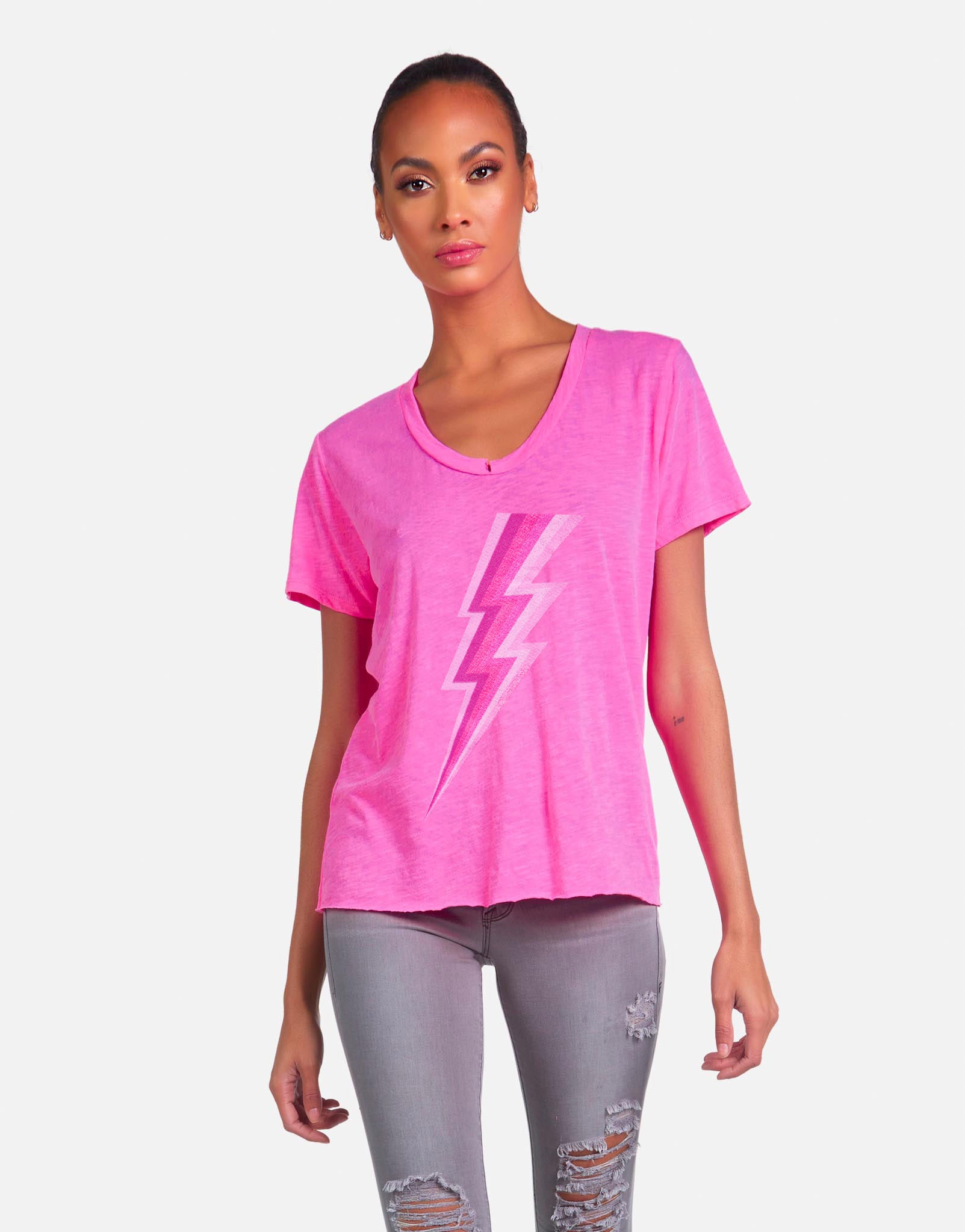 Elara X Pink Lightning Bolt – Lauren Moshi