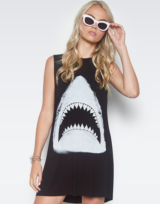 Lauren Moshi Women's Deanna Shark - Black