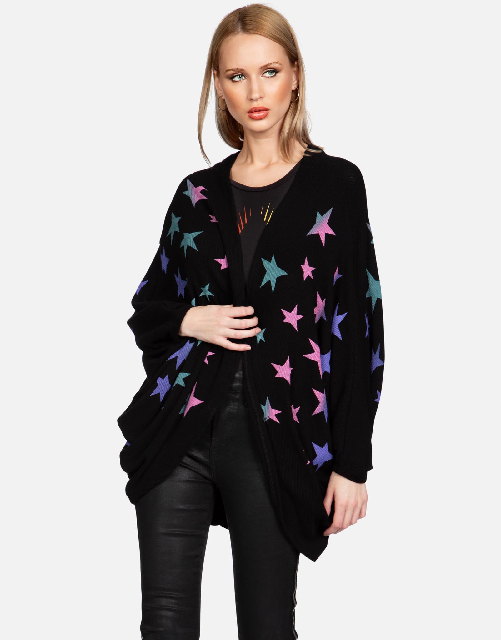 Lauren Moshi Women's Isla Ombre Stars - Black