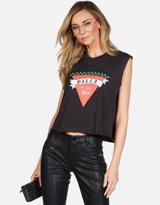 Lauren Moshi Women's GiGi Pizza Slice - Onyx