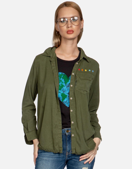 Lauren Moshi Women's Sloane Rainbow Eye -