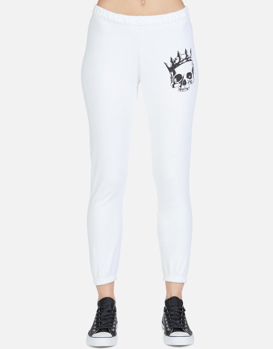 Lauren Moshi Women's Alana Royal Skull - White