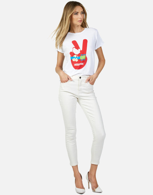 Lauren Moshi X Woodstock Women's Edda Woodstock Peace -