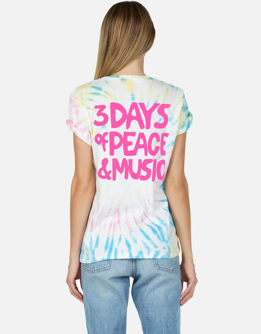 Lauren Moshi X Woodstock Women's Wolf Woodstock Peace -