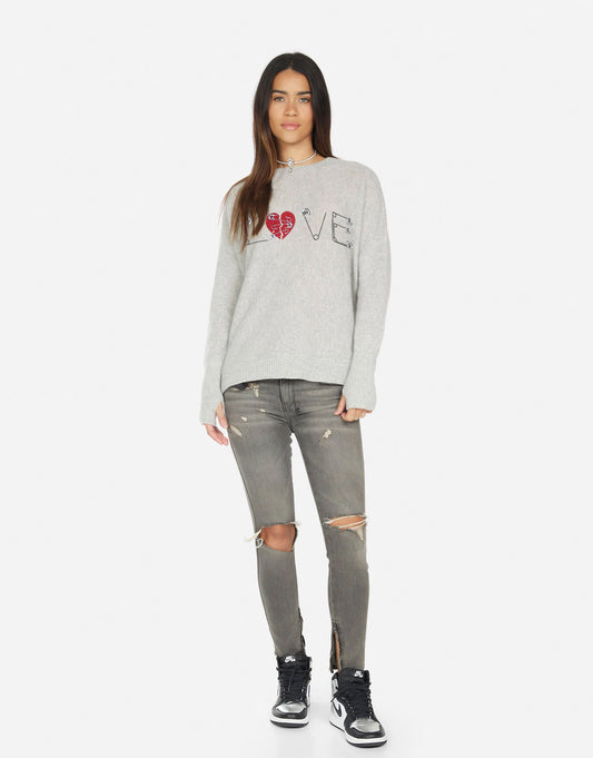 Ladona Safety Pin Love