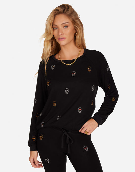 Noleta Stud Heart Eye Skulls