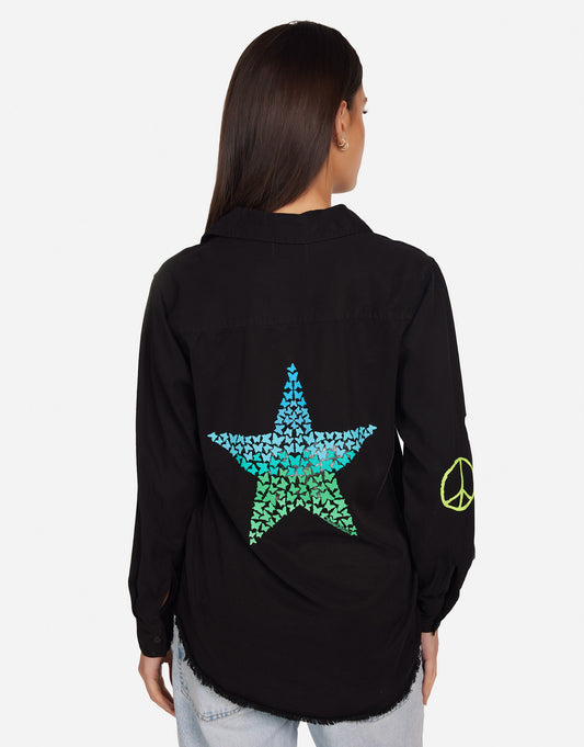 Sloane Ombré Butterfly Star