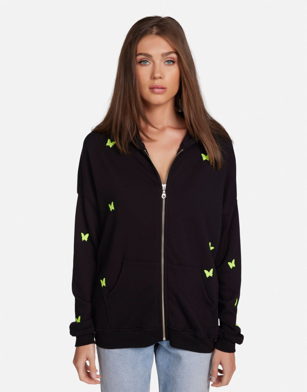 Koa Neon Peace Love Butterflies