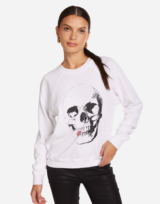 Anela Crystal Tongue Skull