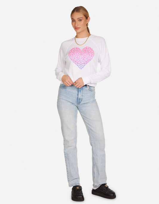 Anela Ombré Butterfly Heart