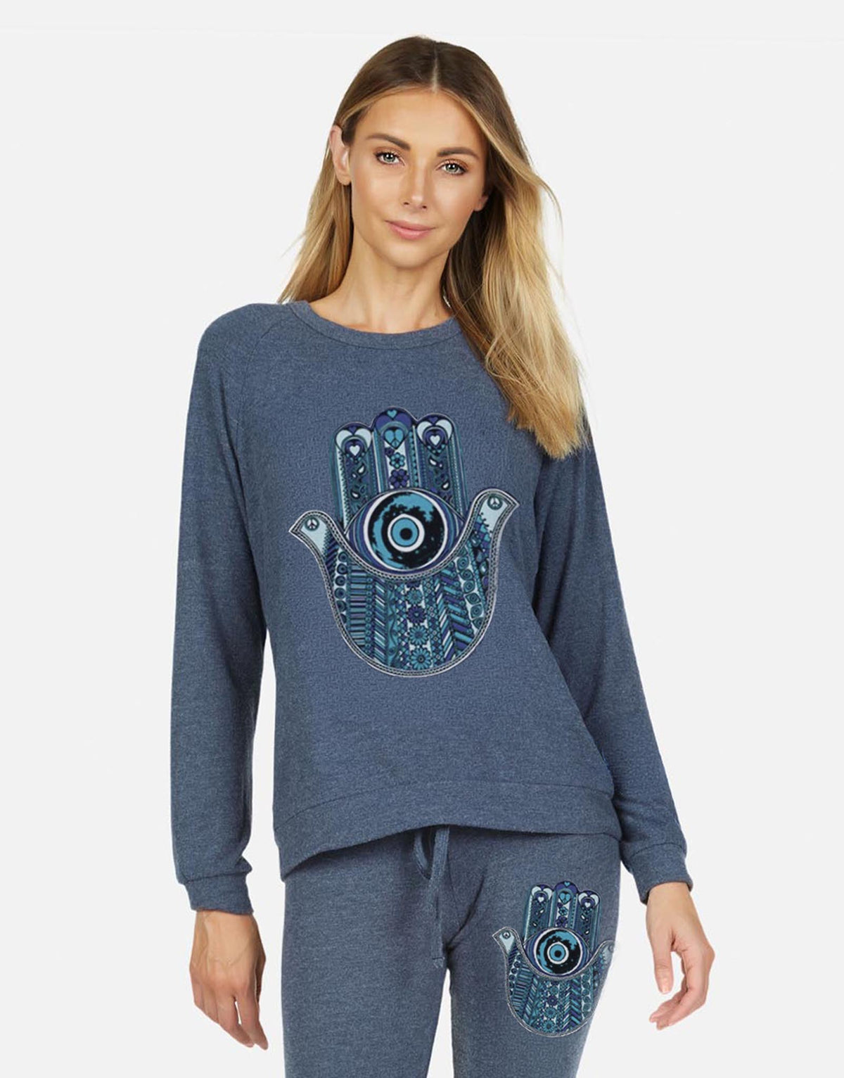 Everly Blue Hamsa