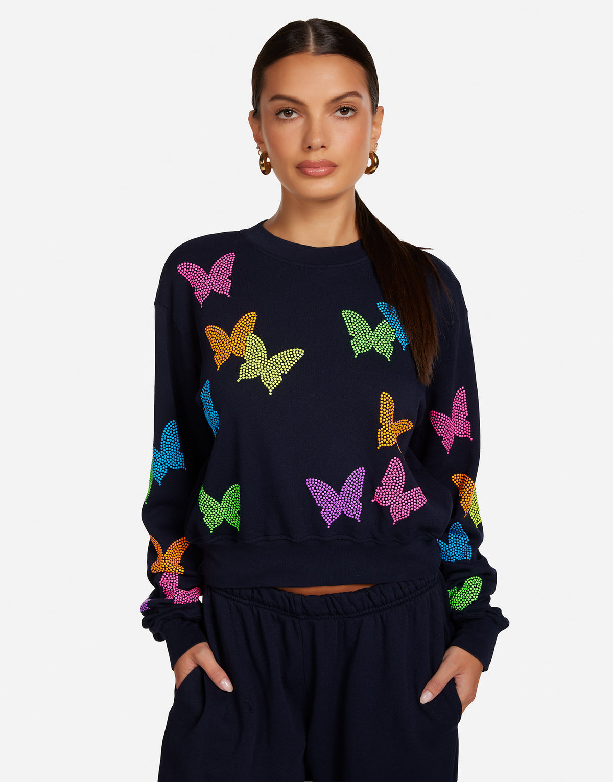 Spalding Neon Stud Butterflies