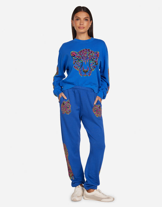 Spalding Neon Stud Heart Leopard