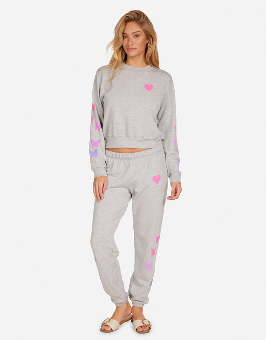 Tanzy Ombré Butterfly Heart