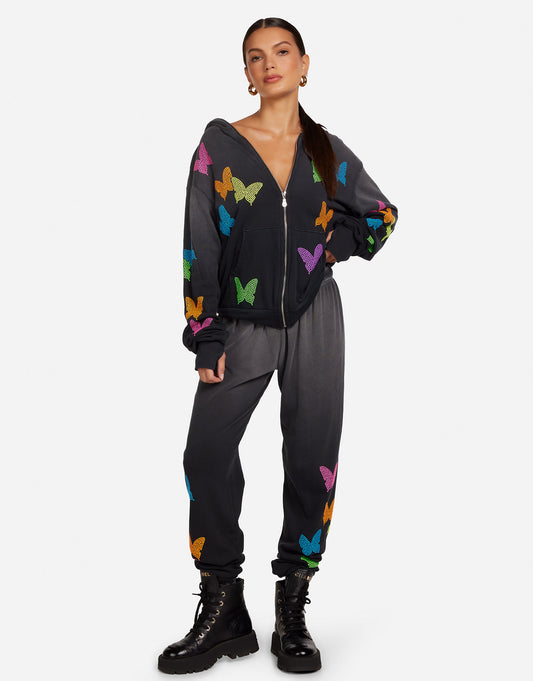Tanzy Neon Stud Butterflies
