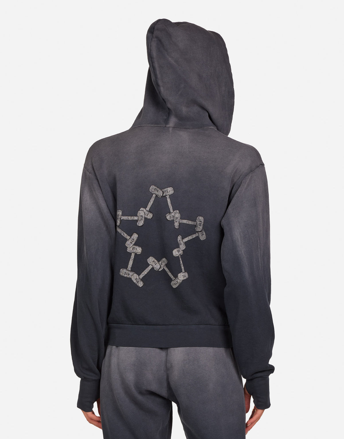 Lucette Metallic Dumbbell Star