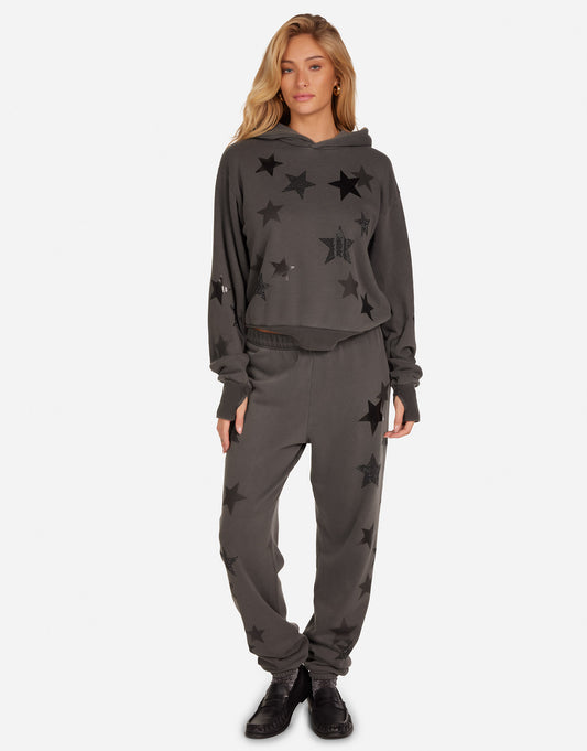 Lainey Black Crystal Multi Stars