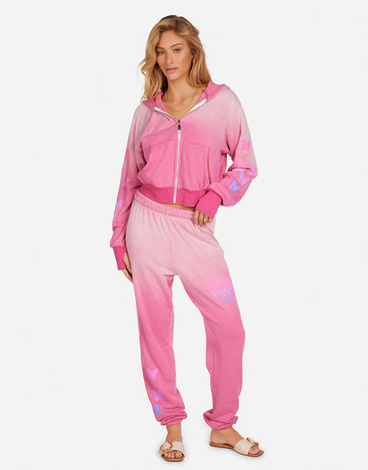 Nika Ombré Butterfly Heart