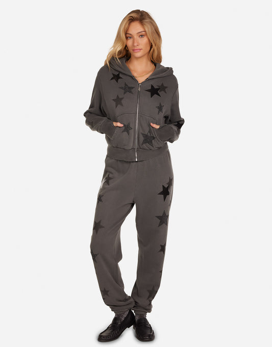 Nika Black Crystal Multi Stars