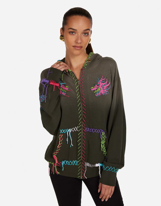 Sofie X Vintage Pink Dragon