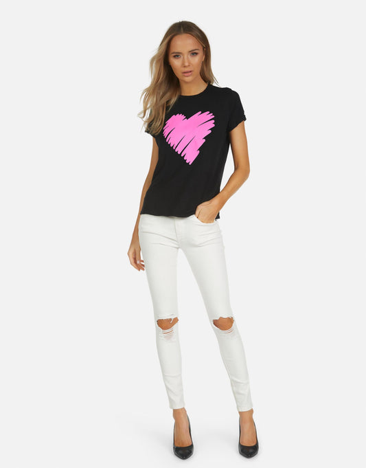 Edda X Pink Scribble Heart