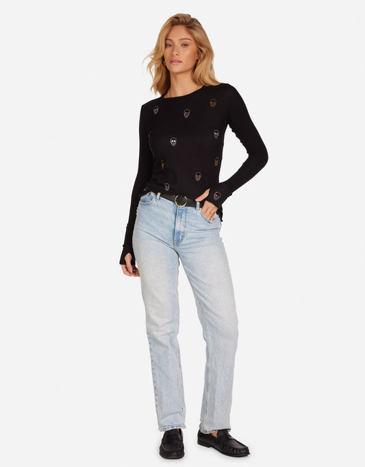 McKinley Stud Heart Eye Skulls