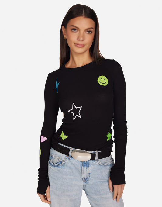 McKinley Ombré Butterfly Star