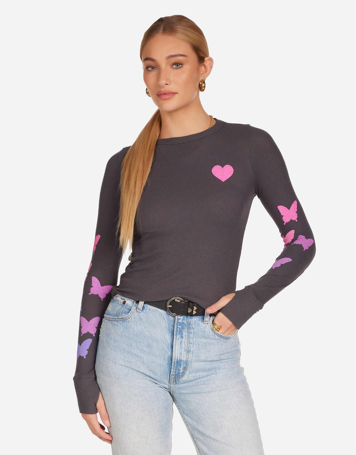 McKinley Ombré Butterfly Heart