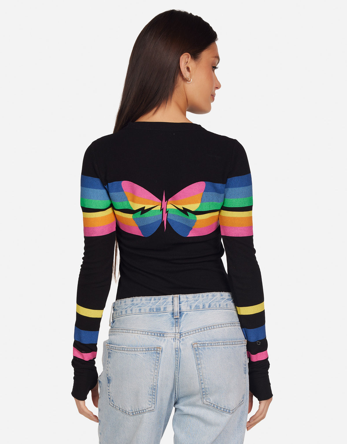 McKinley Butterfly Stripes