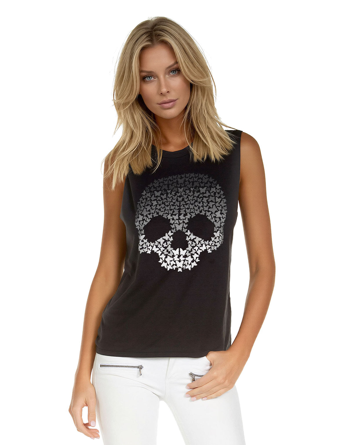 Kel X Ombré Butterfly Skull