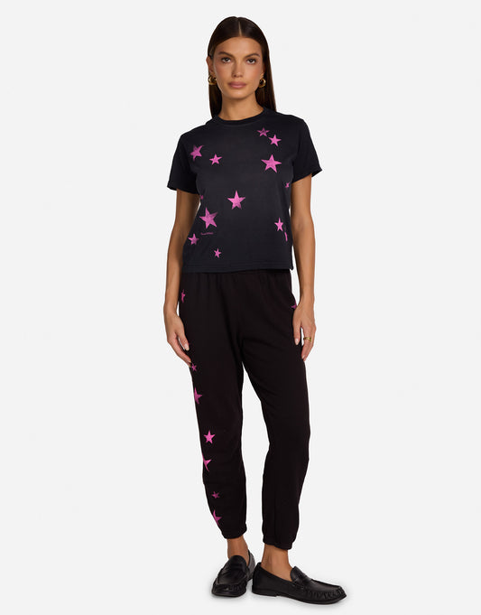 Ursula Pink Vintage Stars