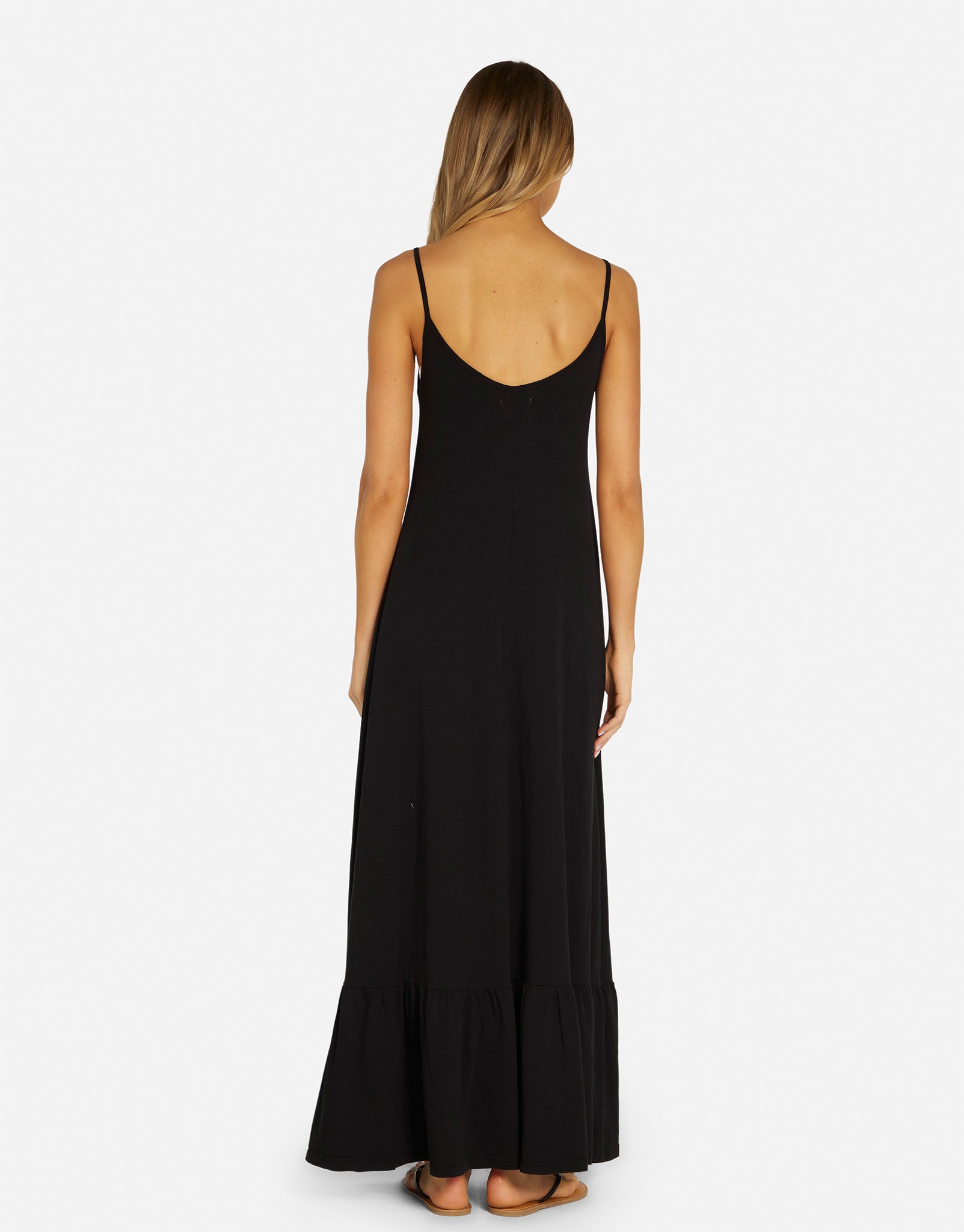 Lauren Moshi Beatrix Mini Butterflies Maxi Dress in Black - size XS Lauren Moshi Beatrix Mini Butterflies Maxi Dress in Black - size XS