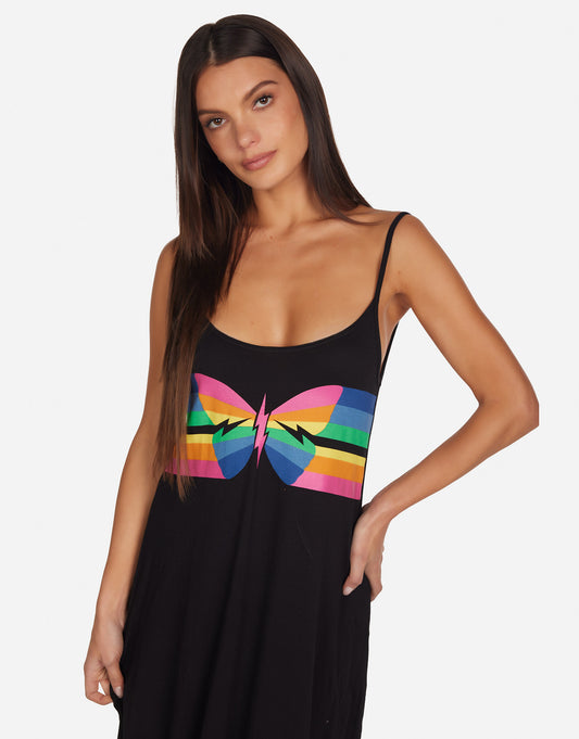 lauren moshi maxi dress Berna Butterfly Love