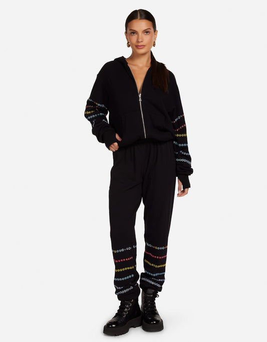 Tanzy Crystal Evil Eye Stripe