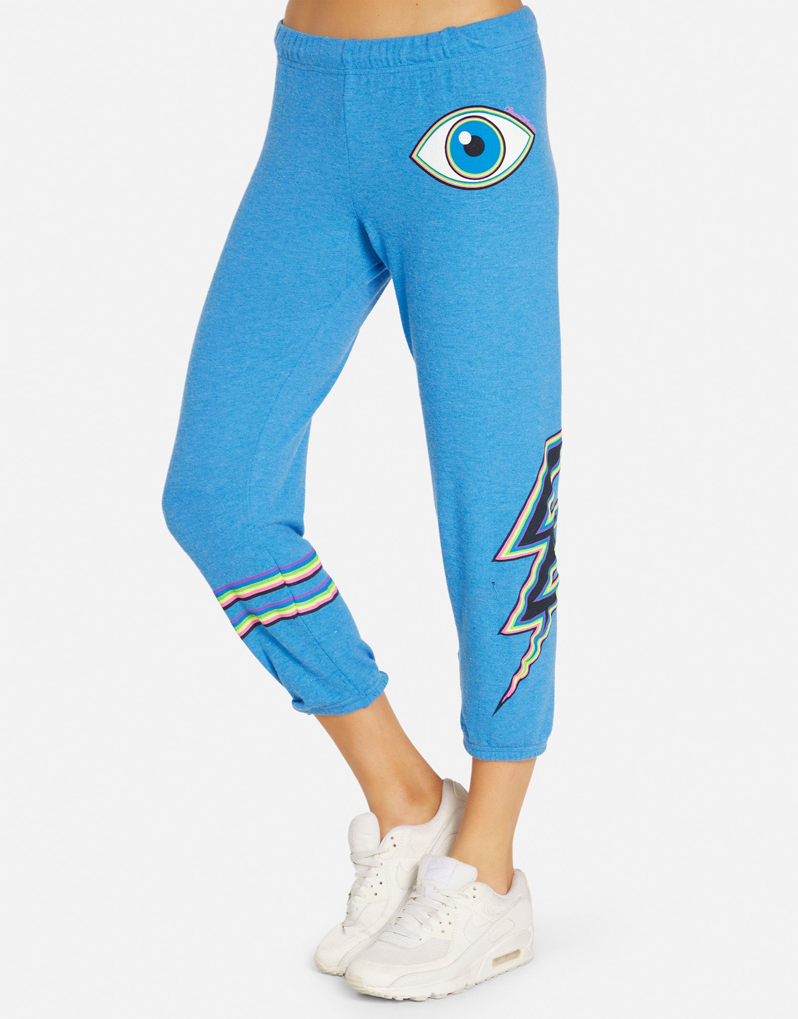 Neon blue 2025 sweatpants