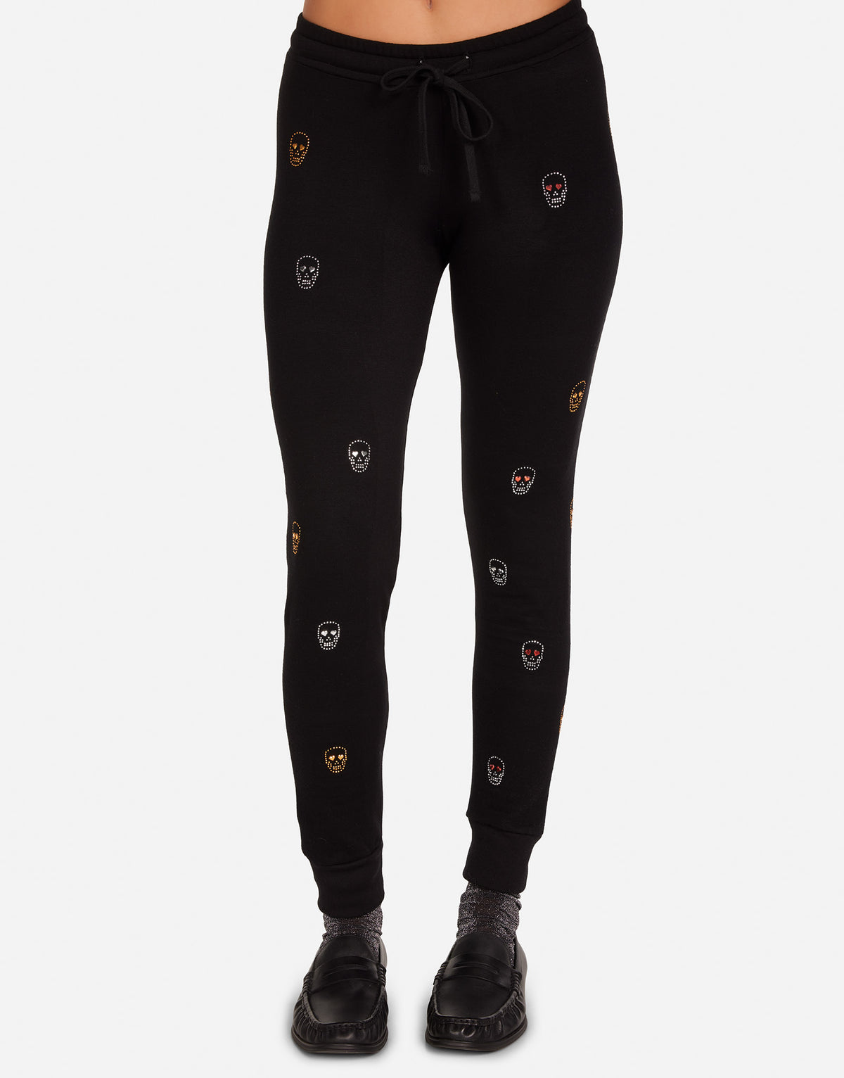 Jess Stud Heart Eye Skulls