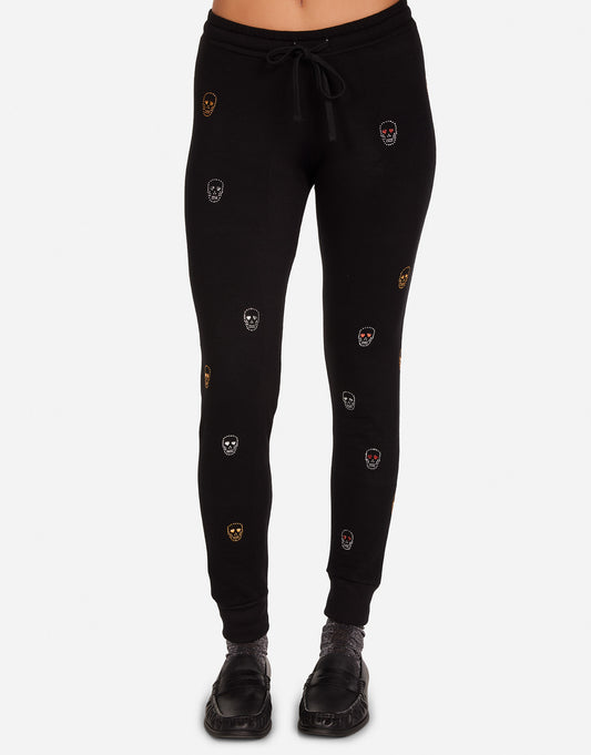 Jess Stud Heart Eye Skulls