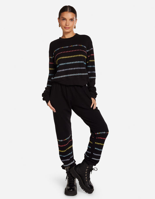 Chantria Crystal Evil Eye Stripe